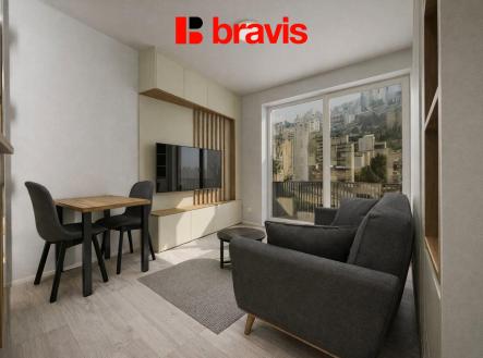 Pronájem bytu, 1+kk, 31 m²