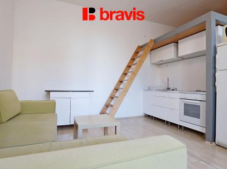 Pronájem bytu, 1+kk, 29 m²