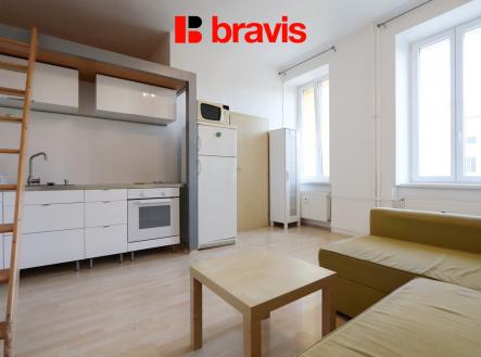 Pronájem bytu, 1+kk, 29 m²
