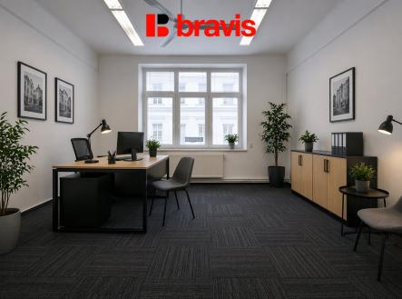 Pronájem kanceláře, 250 m²