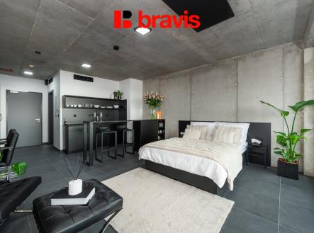 Pronájem bytu, 1+kk, 34 m²