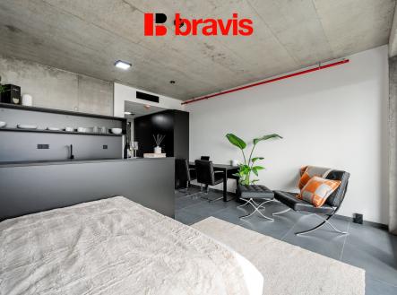 Pronájem bytu, 1+kk, 35 m²