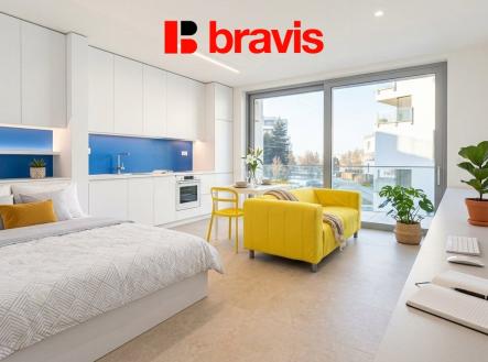 Pronájem bytu, 1+kk, 39 m²