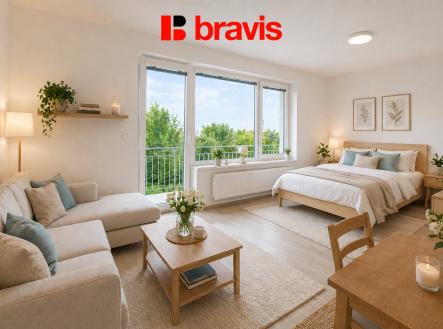 Prodej bytu, 1+kk, 43 m²