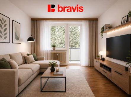 Prodej bytu, 2+1, 57 m²