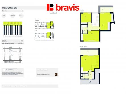 Pronájem bytu, 4+kk, 95 m²