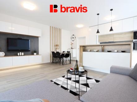 Pronájem bytu, 2+kk, 58 m²
