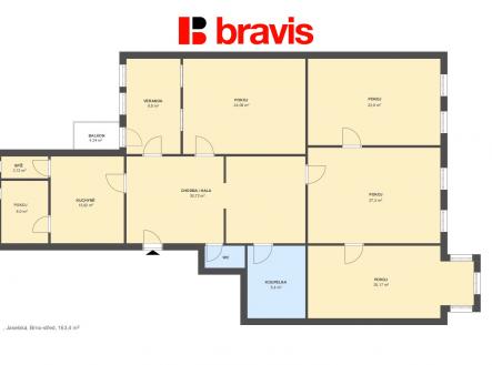 Pronájem bytu, 5+1, 165 m²