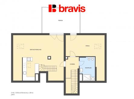 Prodej bytu, 3+kk, 124 m²