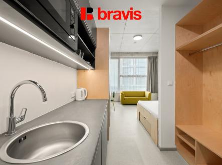 Pronájem bytu, 1+kk, 24 m²