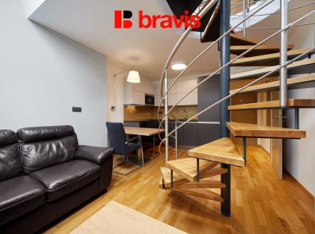 Pronájem bytu, 2+kk, 53 m²