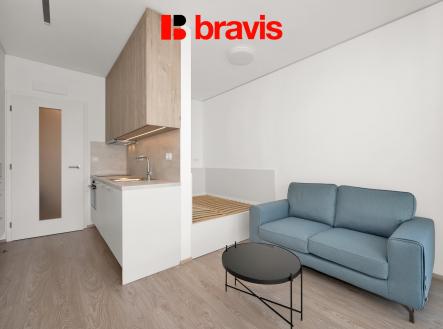 Pronájem bytu, 1+kk, 33 m²