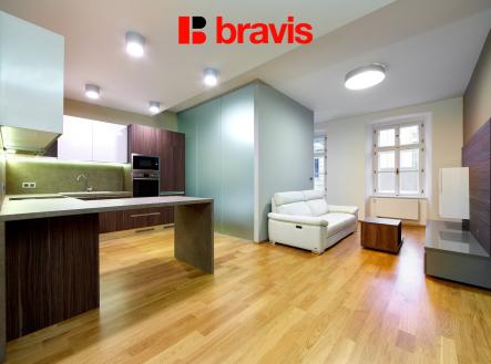 Pronájem bytu, 3+kk, 82 m²