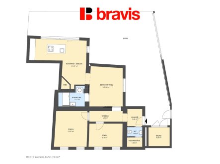 Prodej domu/vily, 84 m²
