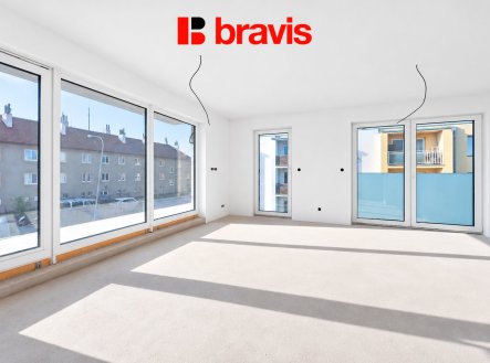Prodej bytu, 3+kk, 55 m²
