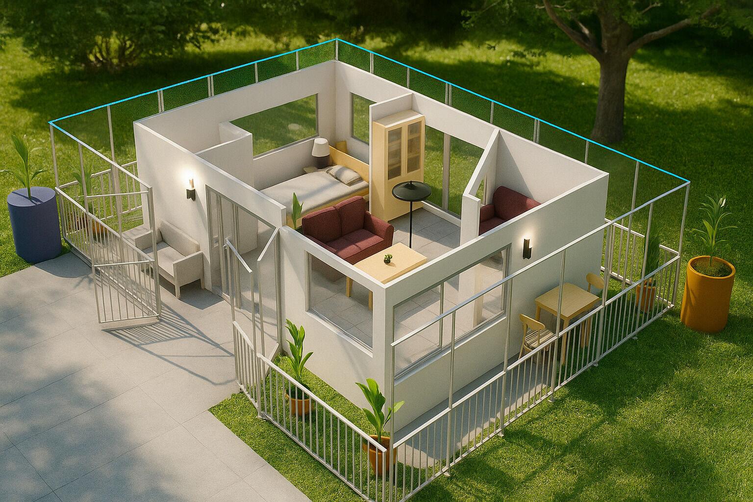 Zahrada s možností zástavby nemovitostí, výměra  parcely 789 m² , půdorys stavby 40 m², Znojmo