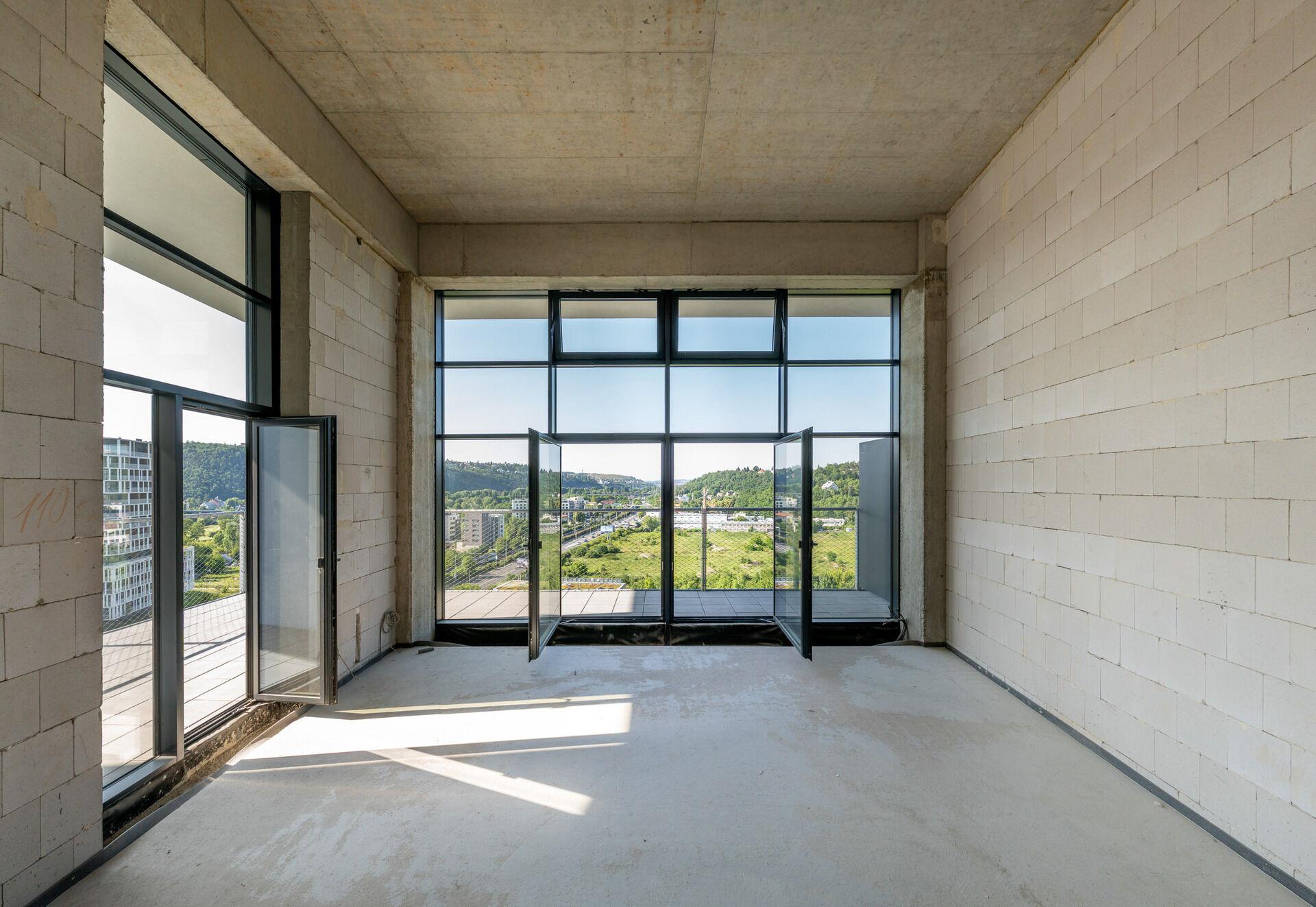 Loft Vanguard, 9. podlaží, 3+kk o celkové ploše 137 m2, Praha 4, Modřany