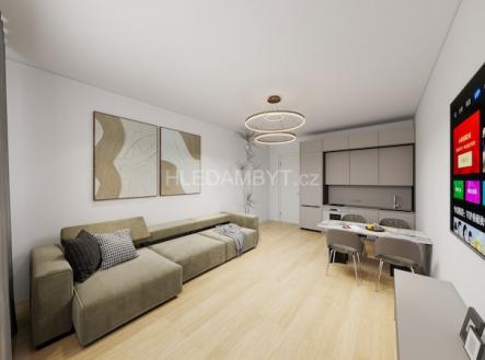 Prodej bytu, 2+kk, 43 m²