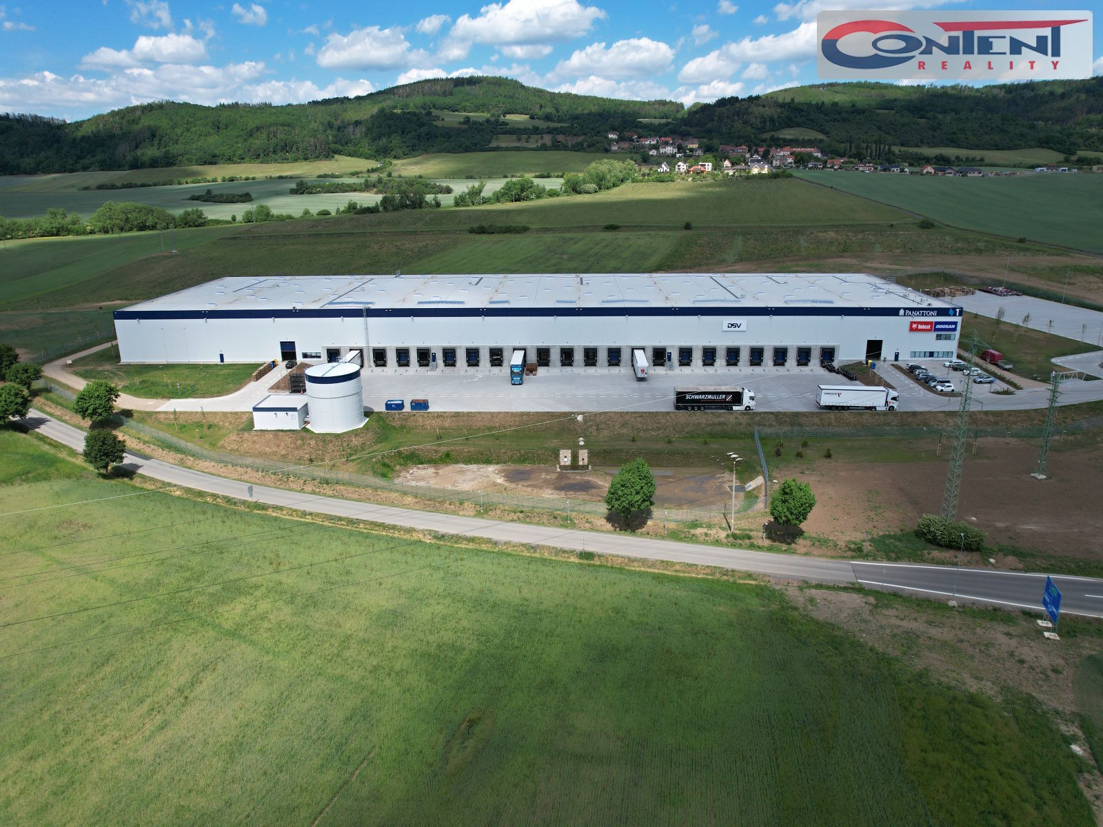 Pronájem novostavby skladu, výrobních prostor 23.000 m², Zdice, D5