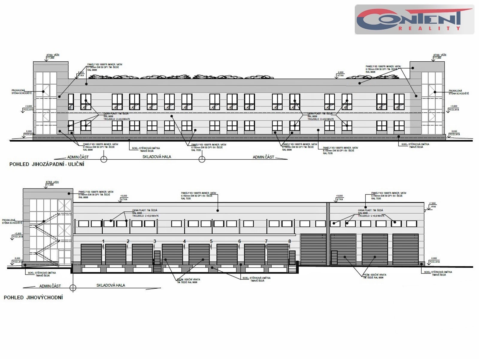 Pronájem skladu, výrobních prostor 500 m², Plzeň