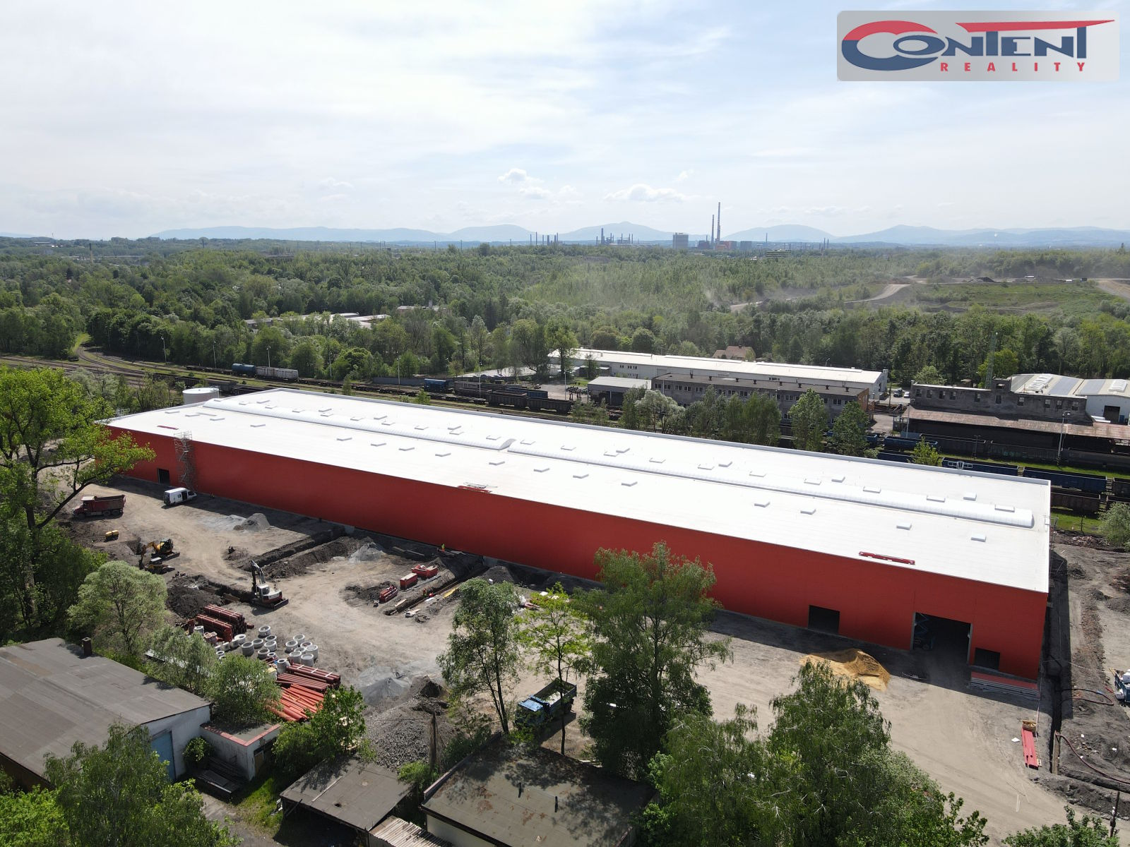 Novostavba, skladové, výrobní prostory 8.270 m², Ostrava