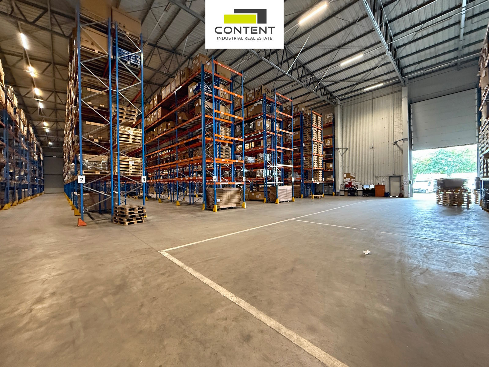 Pronájem skladových ploch 2000 m², České Budějovice