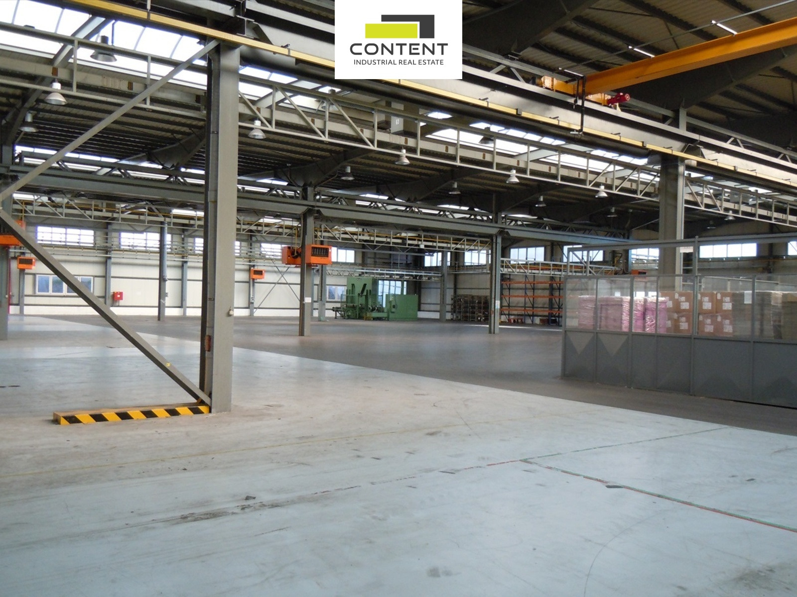 Pronájem výrobních prostor, skladu 4.465 m², Červený Kostelec, D11