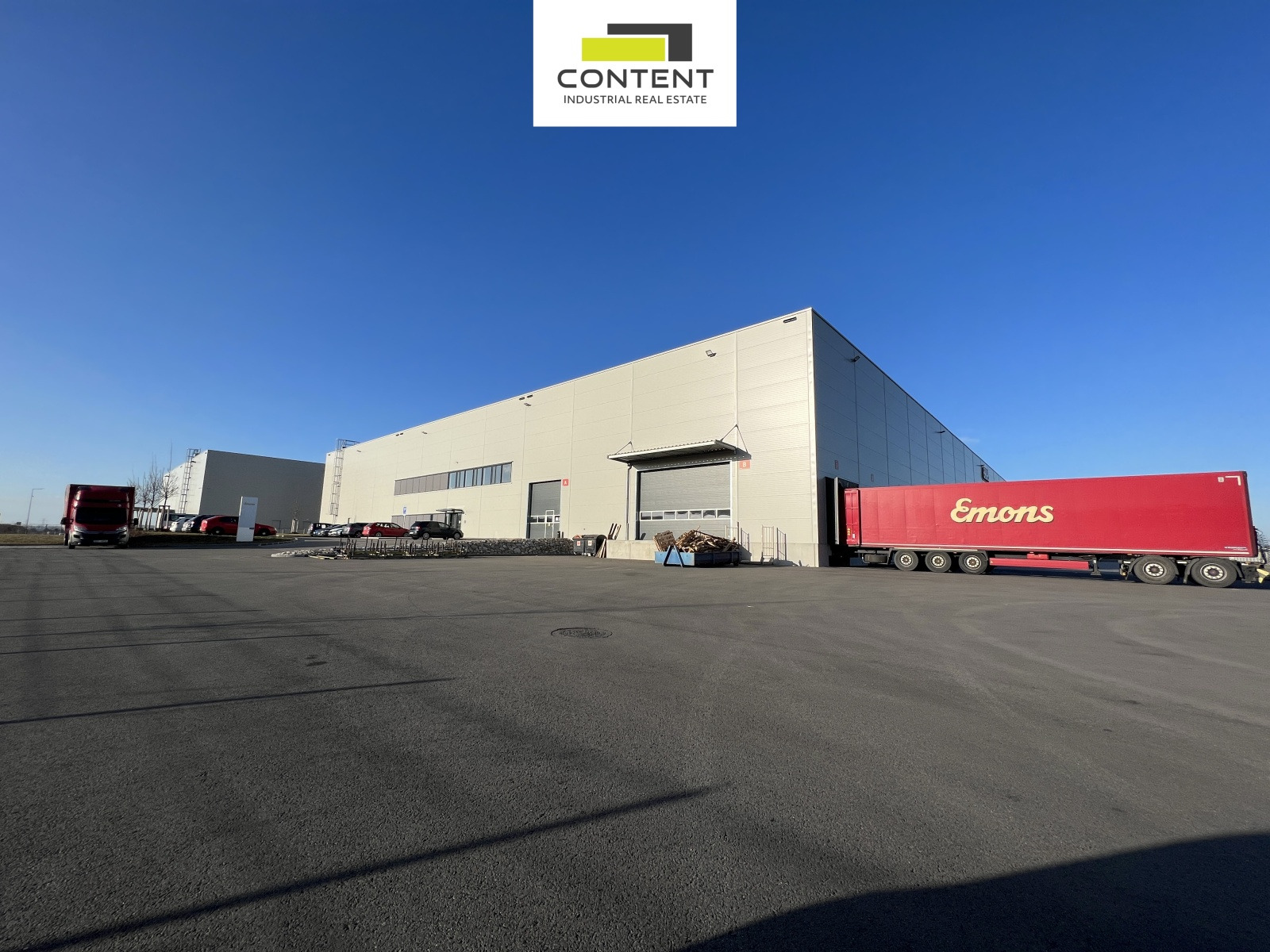 Pronájem kvalitních skladových, výrobních prostor 5.184 m², Brno - Blučina