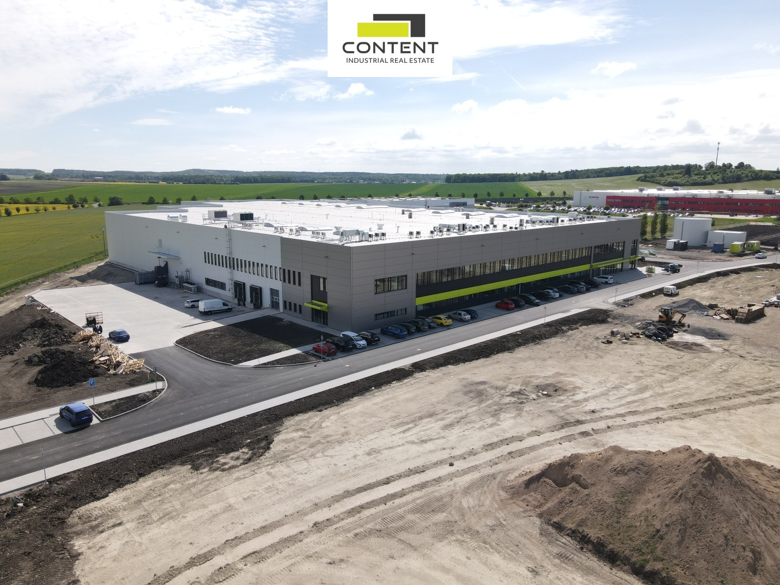 Pronájem novostavby skladu, výrobních prostor 30.000 m², Kolín, D11