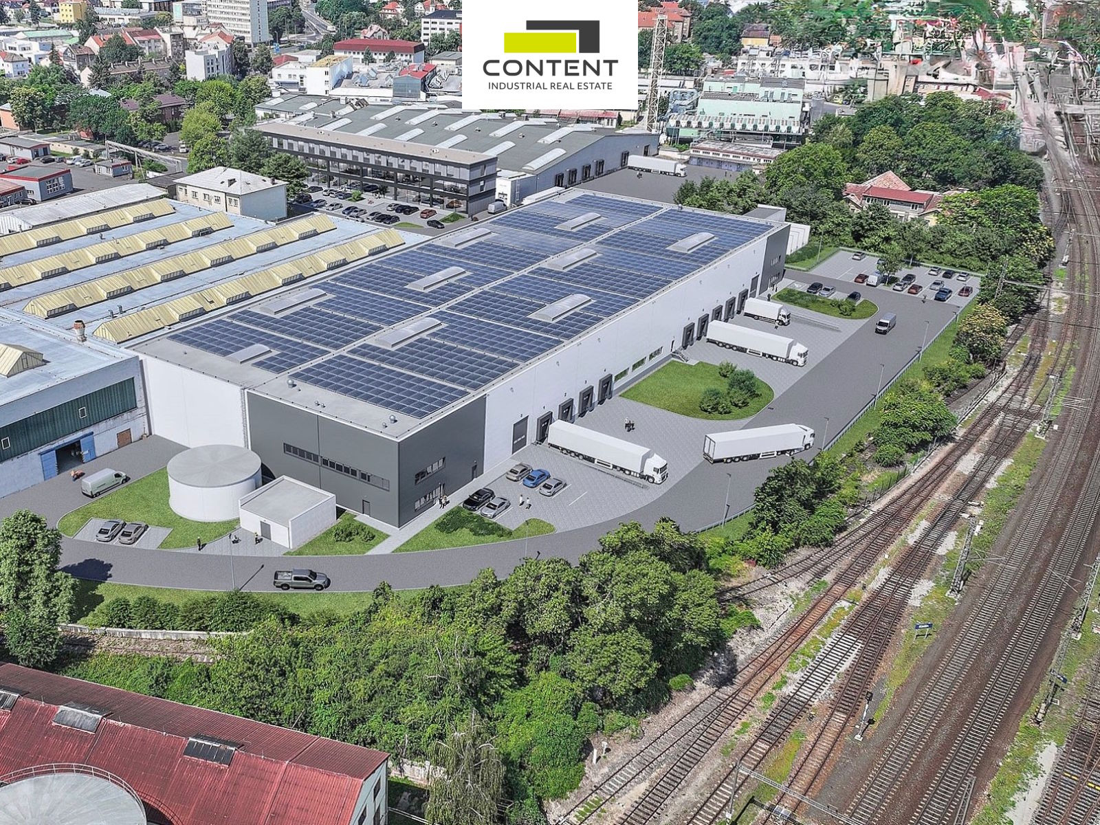 Pronájem skladu, výrobních prostor 6.200 m², Kolín