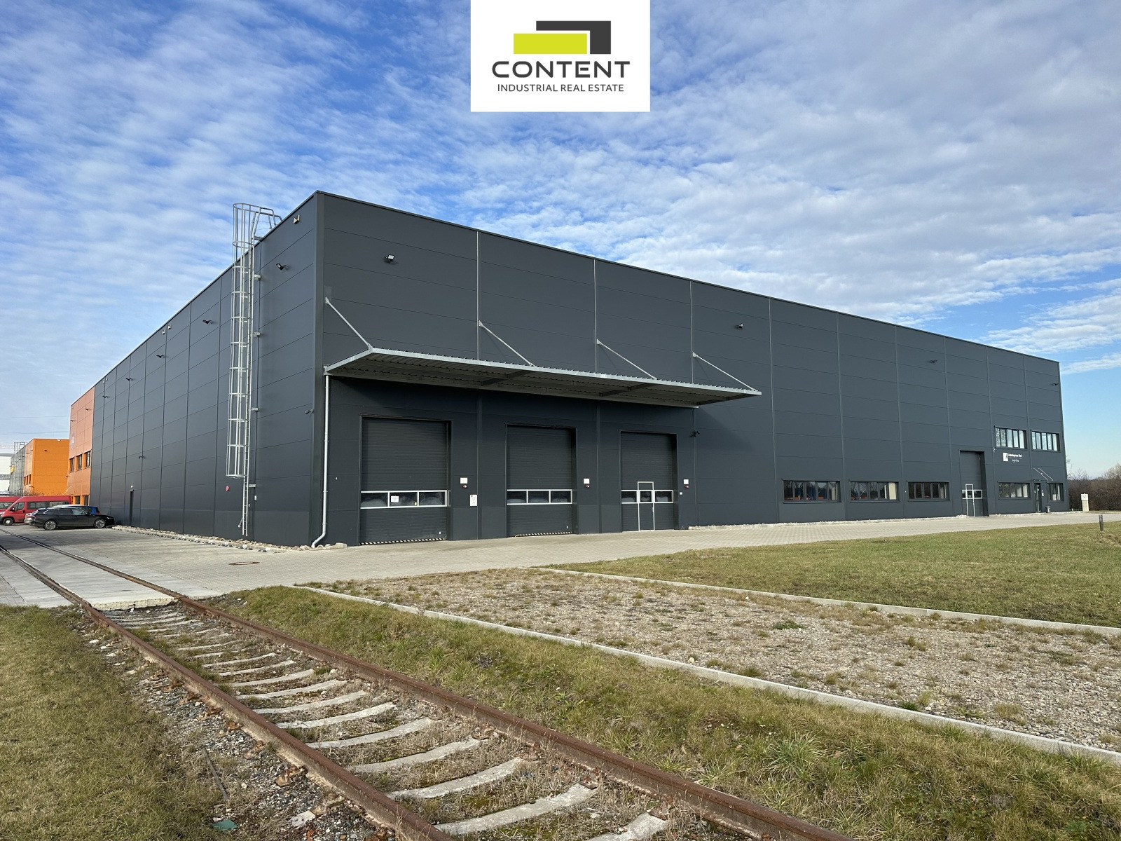 Pronájem novostavby skladu, výrobních prostor 2.622 m², Zápy, Praha-východ, D10