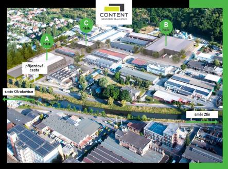 Pronájem výrobní prostor, 1 000 m²