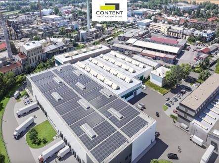 Pronájem skladovací prostor, 3 520 m²