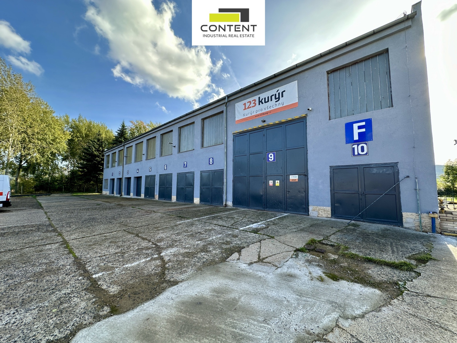 Pronájem skladu, výrobních prostor 903 m², Teplice - Žalany, D8