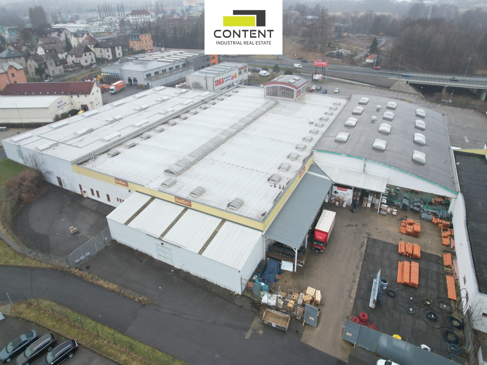 Pronájem skladových prostor 4.112 m², Liberec