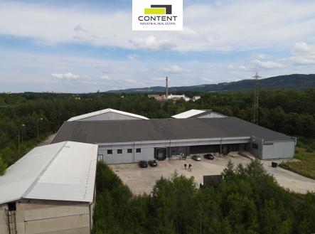 Pronájem výrobní prostor, 3 372 m²