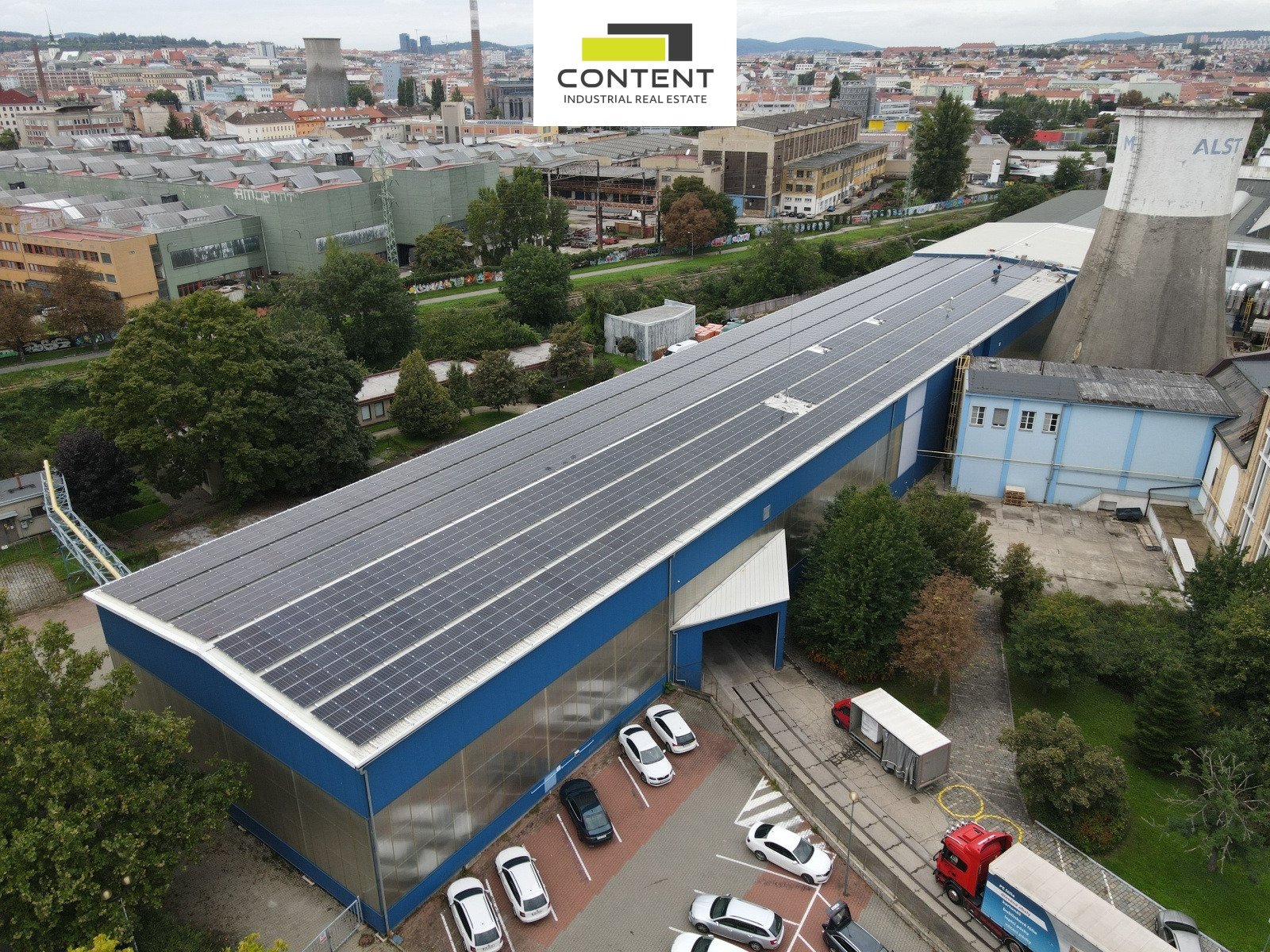 Pronájem skladu, výrobních prostor 5.237 m², Brno - Slatina