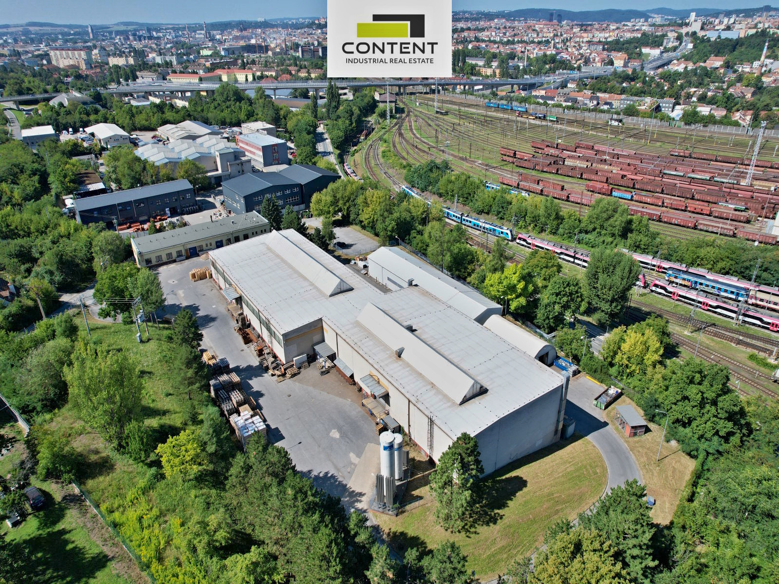 Pronájem skladu, výrobních prostor 6.145 m², Brno - Maloměřice