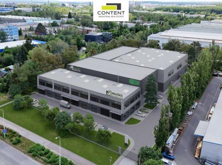 Pronájem skladovací prostor, 823 m²