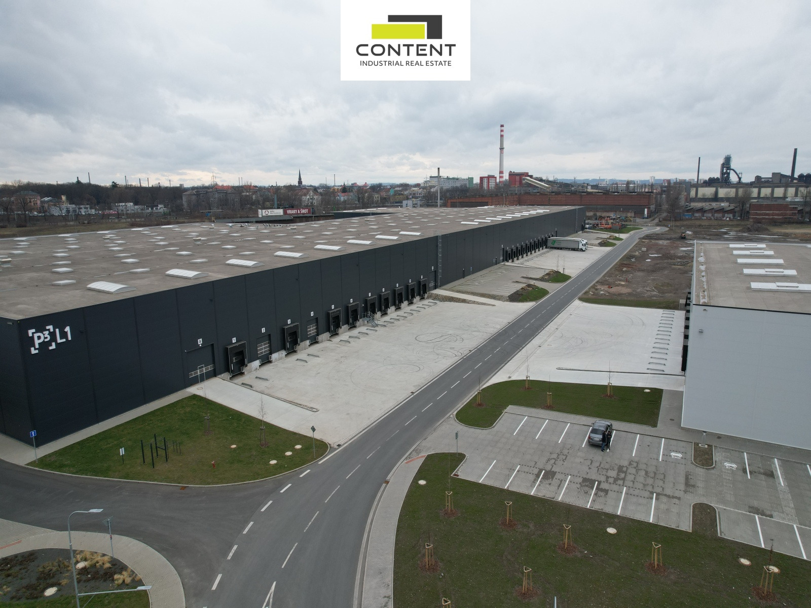 Pronájem novostavby industriálních prostor 15.000 m², Ostrava - Vítkovice, D1