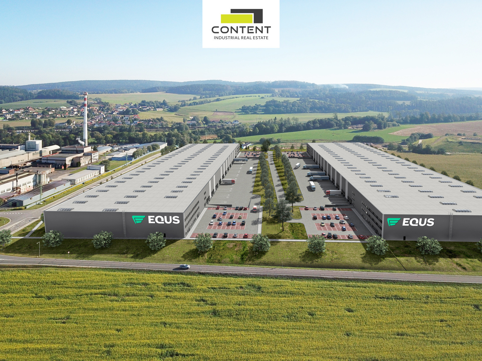 Pronájem novostavby skladu, výrobních prostor 10.000 m², Světlá nad Sázavou