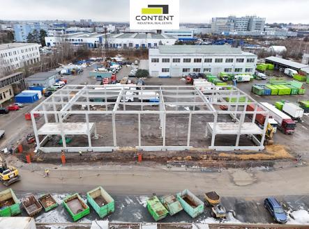 Pronájem výrobní prostor, 1 458 m²