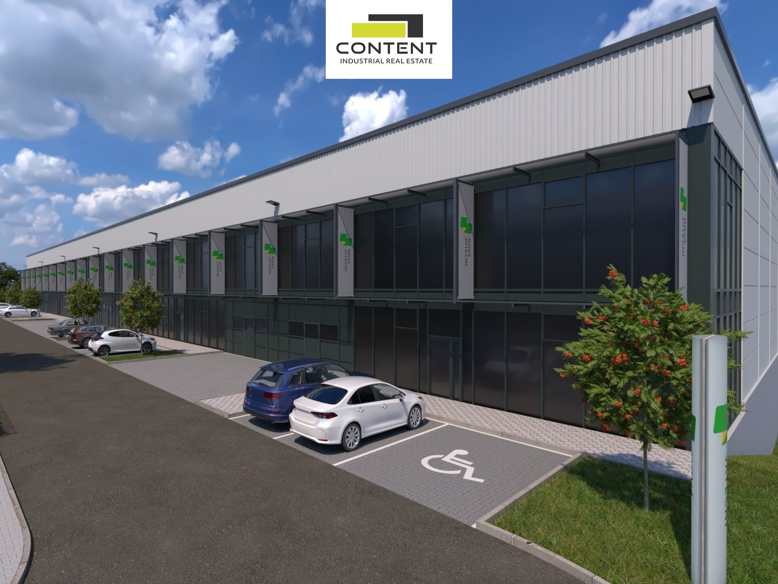 Pronájem novostavby skladu, výrobních prostor 1.710 m², Plzeň 4