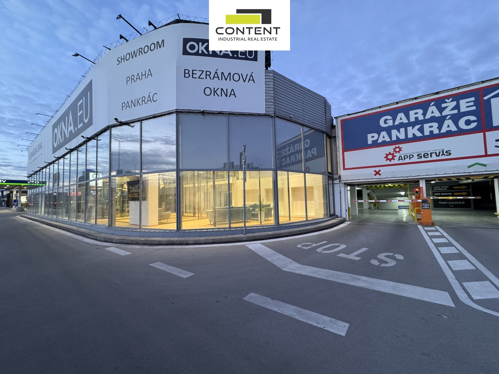 Pronájem showroomu  1000 m², Praha Pankrác, 5. května