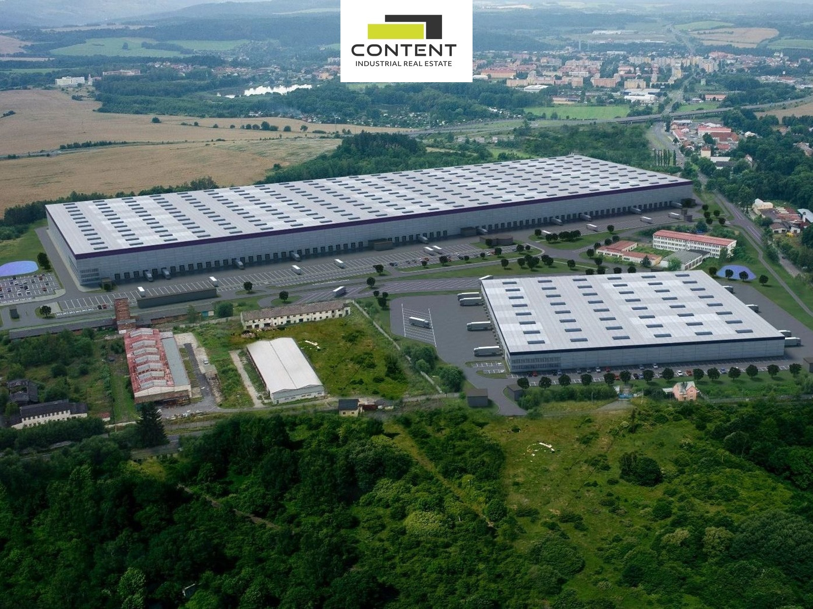 Pronájem novostavby skladu, výrobních prostor 4.753 m², Karlovy Vary