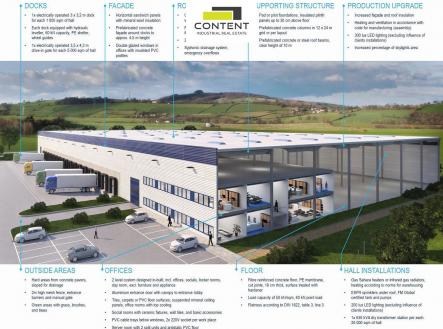 Pronájem výrobní prostor, 14 120 m²