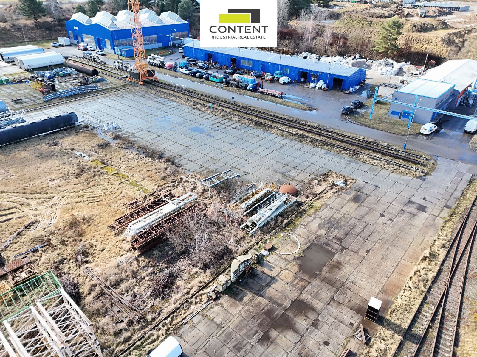 Pronájem venkovní plochy 1500 m², Benešov u Prahy