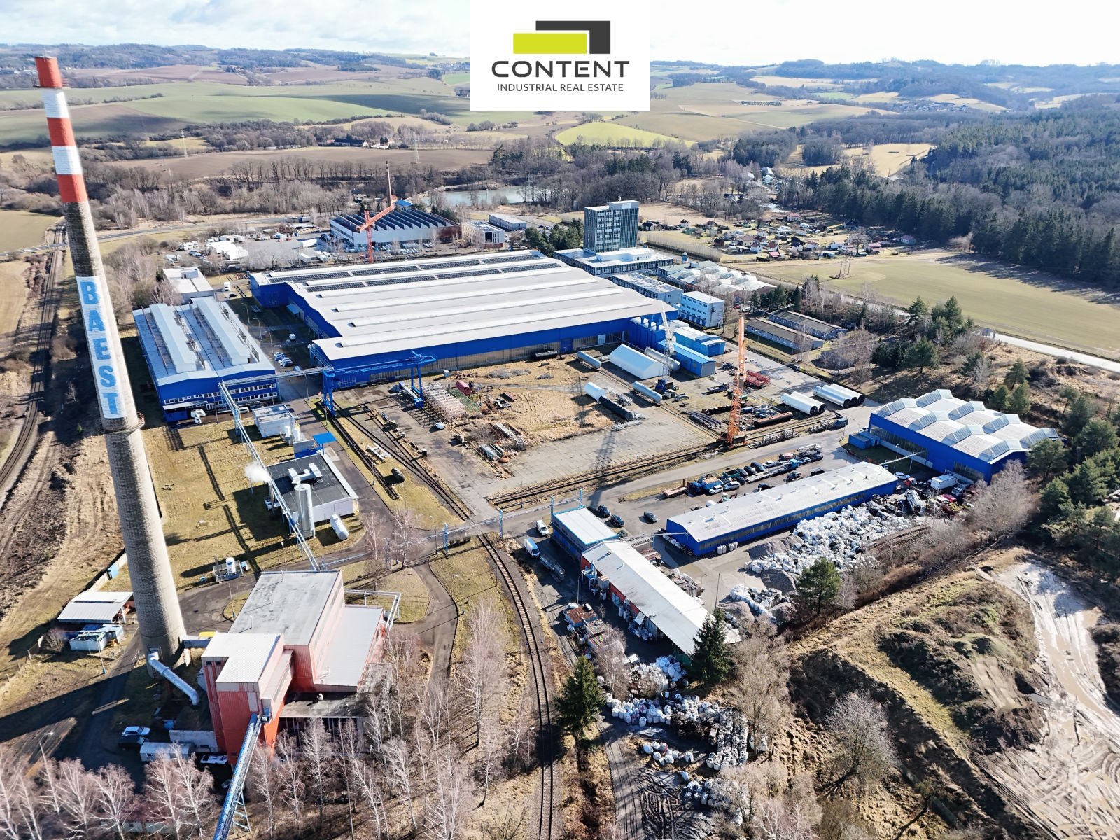 Pronájem venkovní plochy 1500 m², Benešov u Prahy