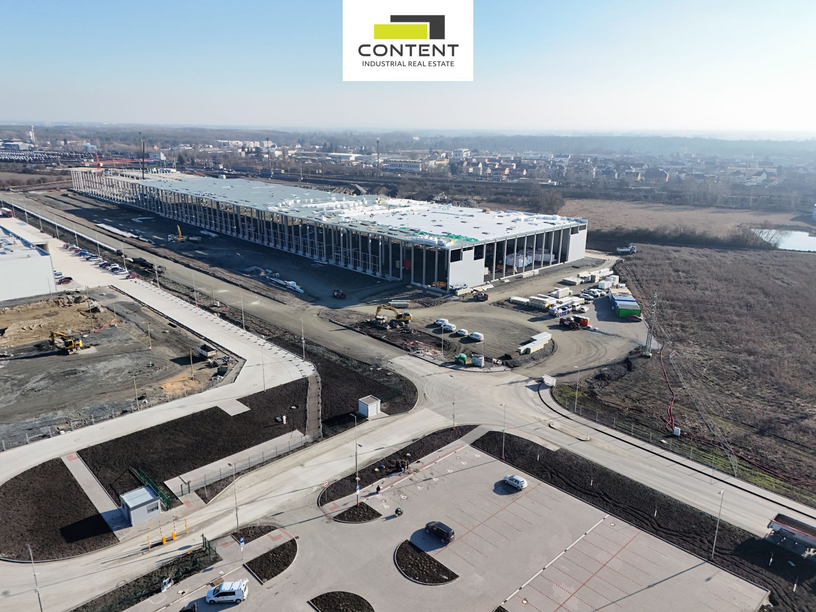 Novostavba, skladové, výrobní prostory 7.450 m², Nymburk, D11