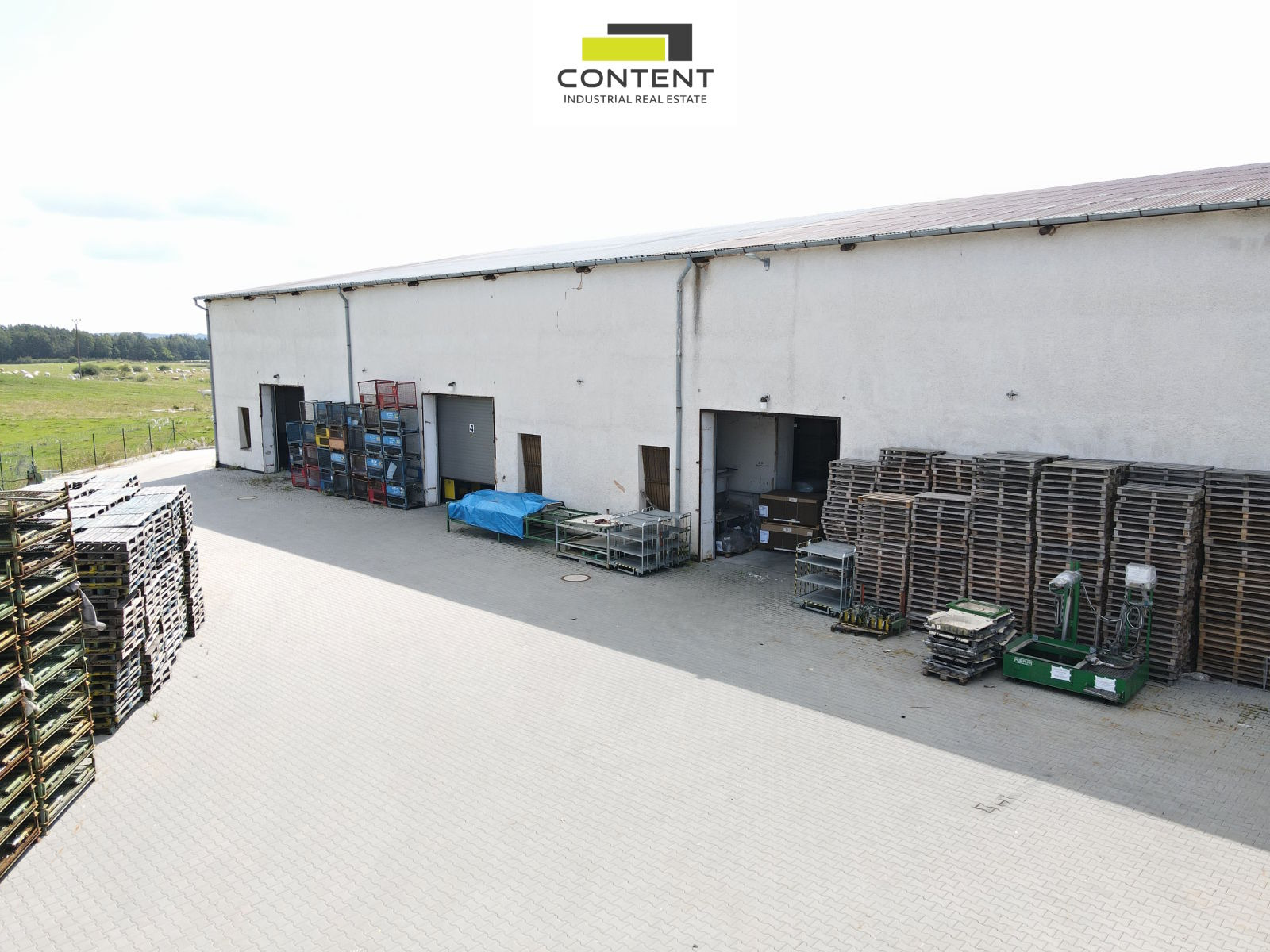 Pronájem skladu 1.582 m², Tisová - Lhotka